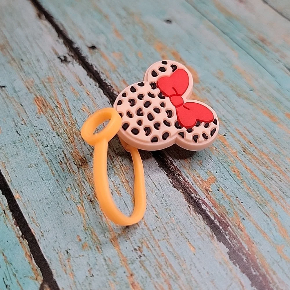 Minnie Mouse Leopard Straw Topper - Picture 5 of 5